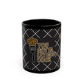 You Gotta Let God Cook Mug | Black Ceramic Coffee Cup