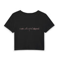 Cute, Elevated, Aligned Crop Tee